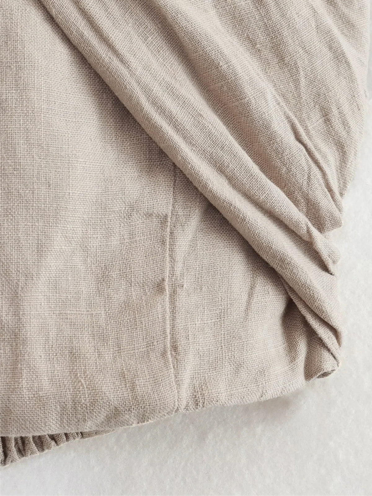 Top in Cotton — Crop Halter Neck with Cross Wrap and Open Back for Summer