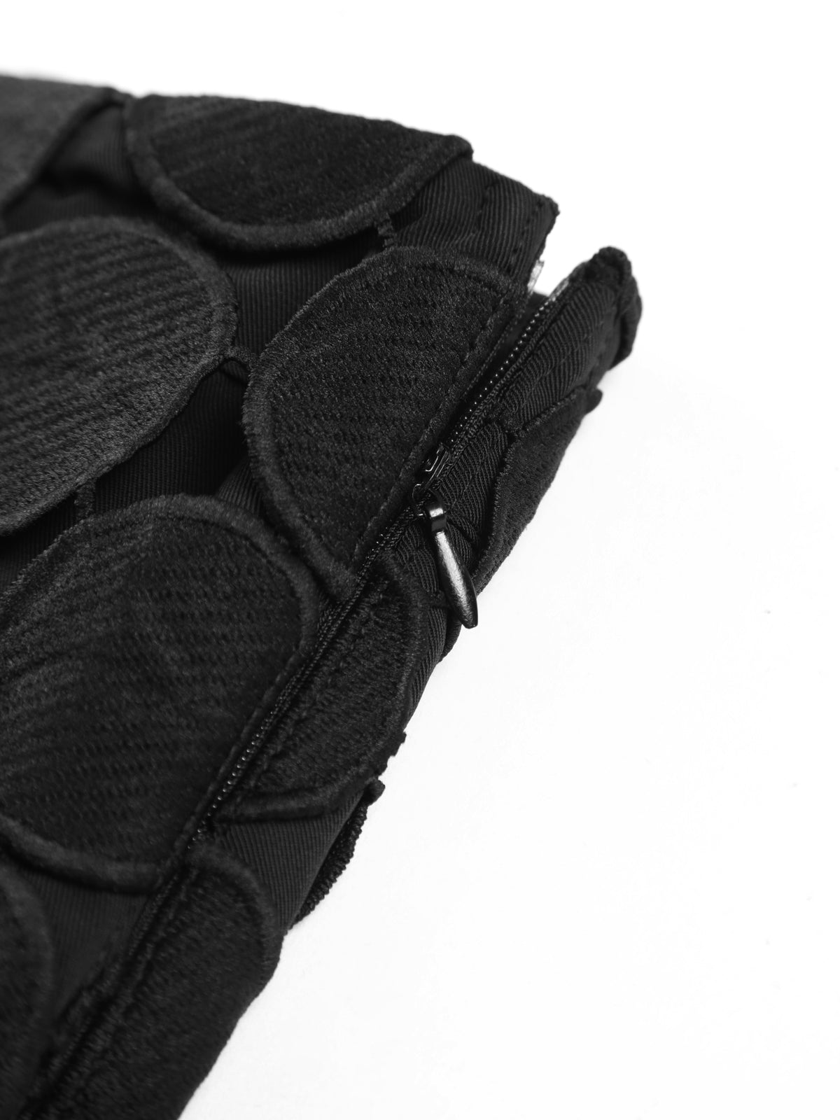 Skirt in Mesh — Midi with Circle Disc Overlay and High Waist for Party Style