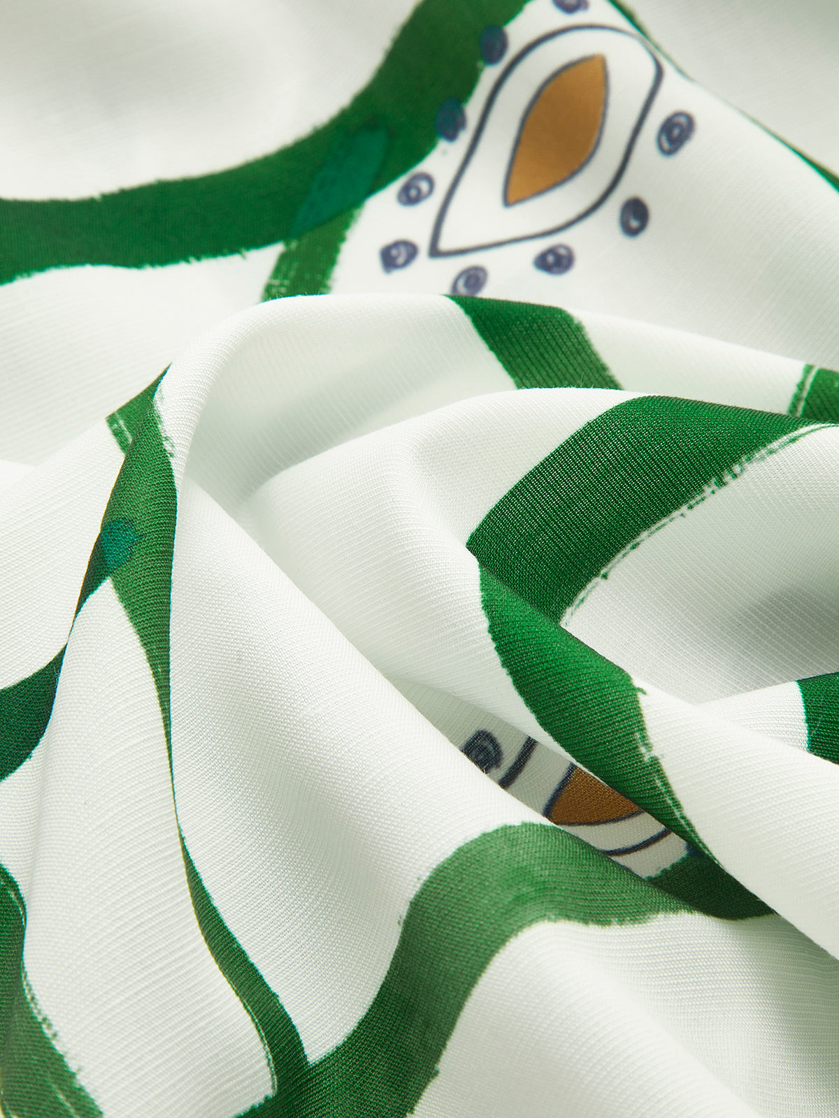 Set in Viscose — Printed Two Piece Matching Short Set for Women with Button Shirt